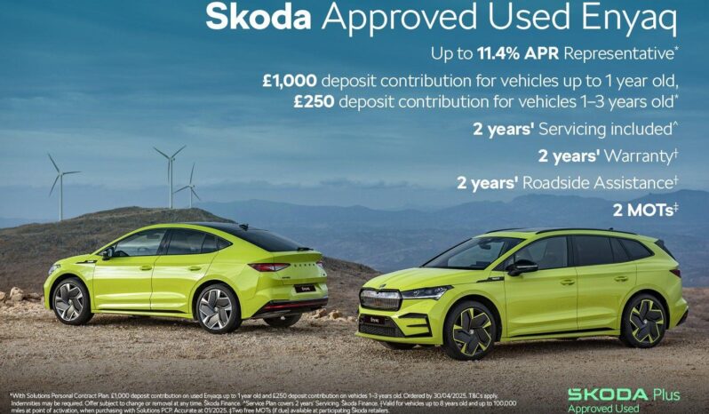 Used Skoda ENYAQ 210kW 85x Sportline Plus 82kWh 4×4 5dr Auto full