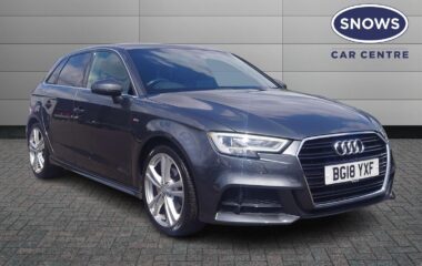 Used Audi A3 1.0 TFSI S line Sportback Euro 6 (s/s) 5dr