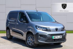 Used Peugeot Partner 52kWh Asphalt Standard Panel Van Auto SWB 5dr (7.4kW Charger)