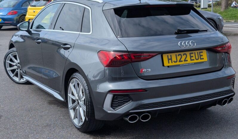 Used Audi A3 2.0 TFSI Sportback S Tronic quattro Euro 6 (s/s) 5dr full