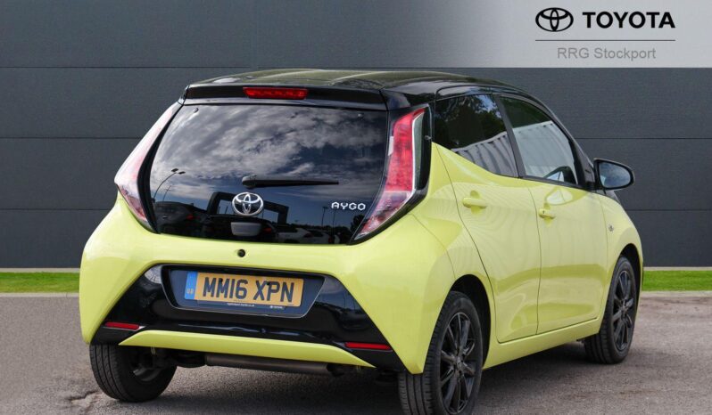 Used Toyota AYGO 1.0 VVT-i x-cite 3 Yellow Bi-Tone Euro 6 5dr full