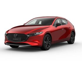 Used Mazda Mazda3 2.5 140ps Homura Auto / Black Cloth Red Stitch