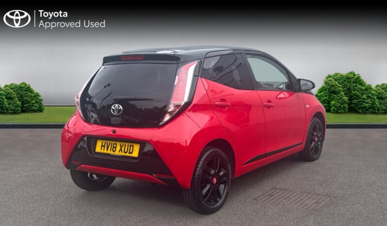 Used Toyota AYGO 1.0 VVT-i x-cite 4 Red Bi-Tone Euro 6 5dr full