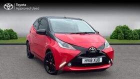 Used Toyota AYGO 1.0 VVT-i x-cite 4 Red Bi-Tone Euro 6 5dr