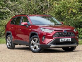 Used Toyota RAV-4 2.5 VVT-h GPF Design SUV 5dr Petrol Hybrid CVT 4WD Euro 6 (s/s) (222 ps)