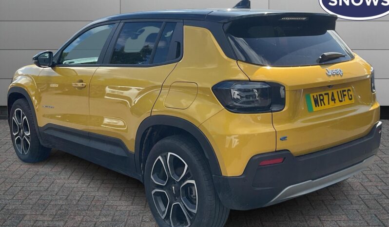 Used Jeep Avenger 54kWh Summit Auto 5dr full