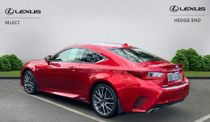 Used Lexus RC 2.5 300h F Sport Coupe 2dr Petrol Hybrid E-CVT Euro 6 (s/s) (223 ps) full