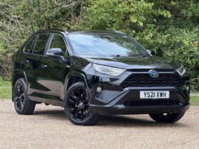 Used Toyota RAV-4 2.5 VVT-h Black Edition SUV 5dr Petrol Hybrid CVT Euro 6 (s/s) (218 ps)