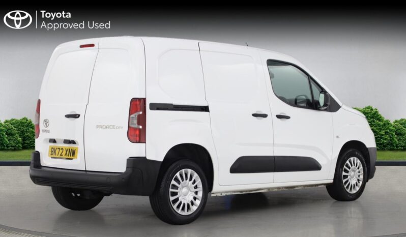 Used Toyota Proace City 1.5 BlueHDi Icon Short Panel Van 5dr Diesel Manual SWB Euro 6 (s/s) (100 bhp) full