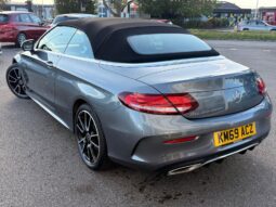 Used Mercedes-Benz C Class 1.5 C200 MHEV AMG Line (Premium) Cabriolet G-Tronic+ Euro 6 (s/s) 2dr full