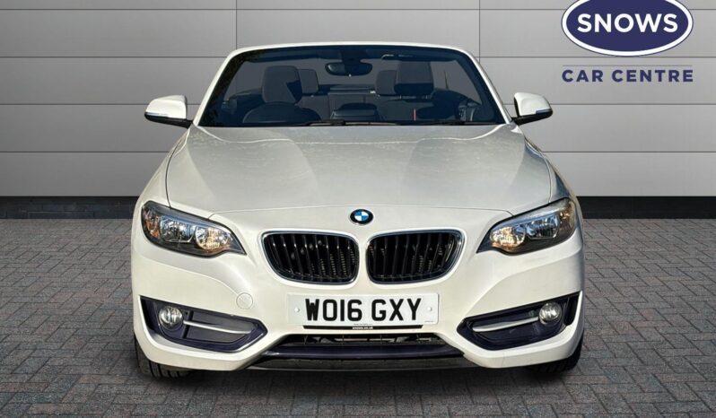 Used BMW 2 Series 1.5 218i Sport Euro 6 (s/s) 2dr full
