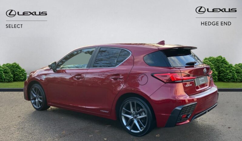 Used Lexus CT 1.8 200h F Sport Hatchback 5dr Petrol Hybrid E-CVT Euro 6 (s/s) (136 ps) full