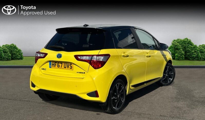 Used Toyota Yaris 1.5 VVT-h Yellow Bi-Tone Limited Edition E-CVT Euro 6 (s/s) 5dr full