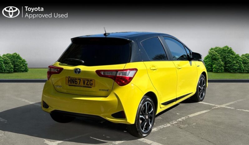 Used Toyota Yaris 1.5 VVT-h Yellow Bi-Tone Limited Edition E-CVT Euro 6 (s/s) 5dr full