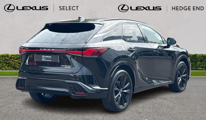 Used Lexus RX 2.4 500h Turbo F Sport SUV 5dr Petrol Hybrid Auto DIRECT4 Euro 6 (s/s) (371 ps) full