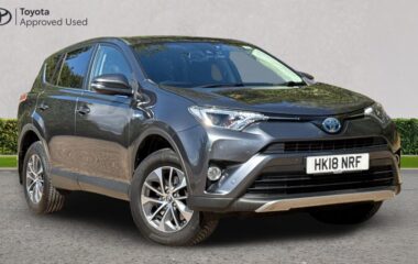 Used Toyota RAV4 2.5 VVT-h Icon SUV 5dr Petrol Hybrid CVT Euro 6 (s/s) (197 ps)